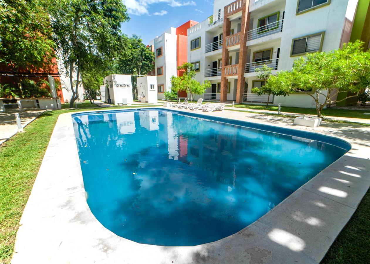 Cancun Airport Condo Hotel Apartment With Pool And Security Buitenkant foto